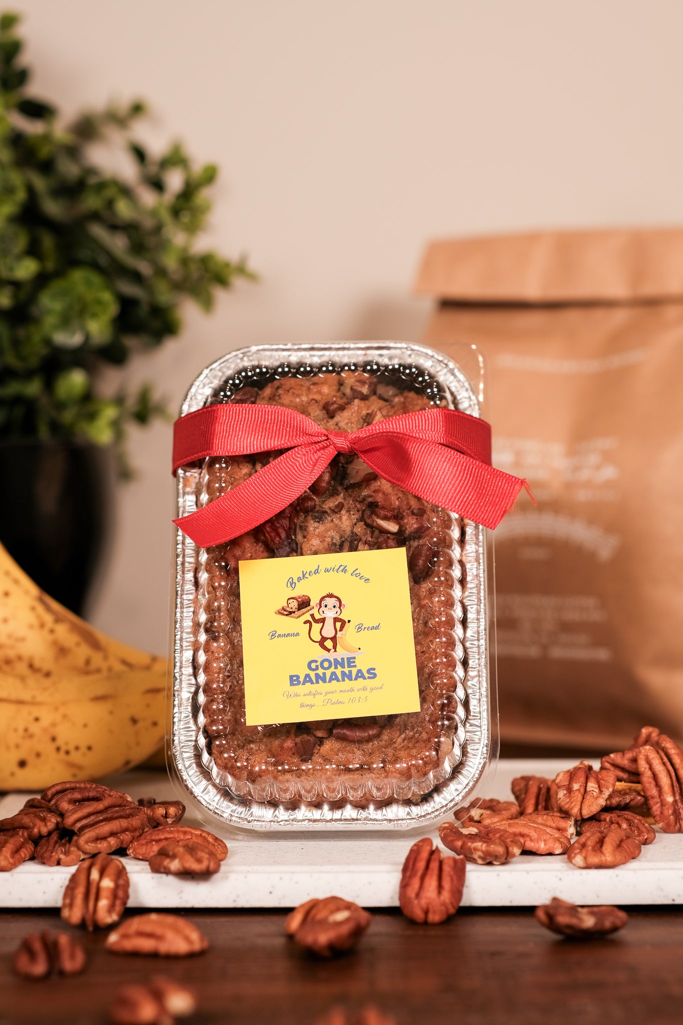 Pecan Banana Bread